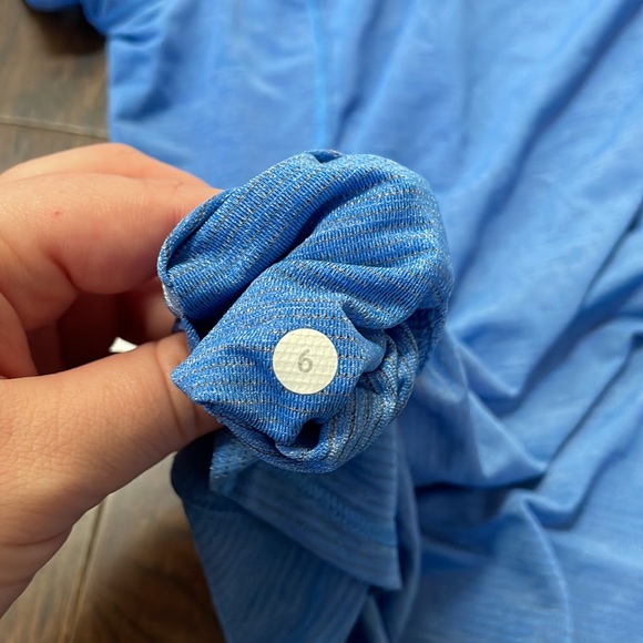 Lululemon Run: Wild Short Sleeve Tech Women’s Size 6 in Heathered Porcelain - Picture 7 of 8